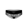 DARING Intimates Culotte Floral Lace Hiphugger Noire